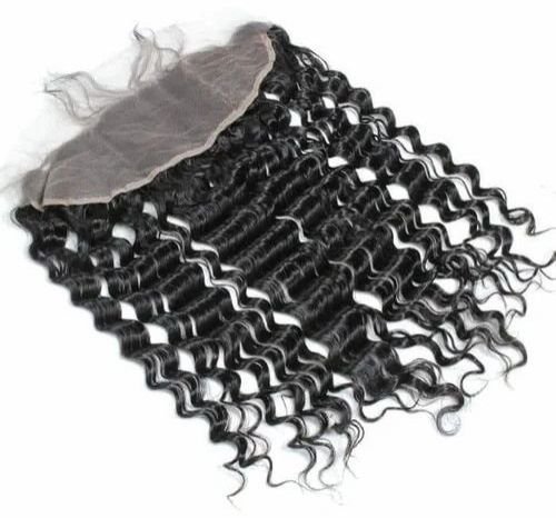 Natural Curly Lace Frontal Human Hair