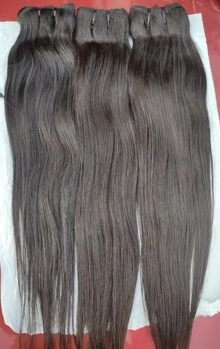 Natural Straight Indian Human Hair Weft