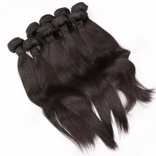 Straight Remy Human Hair Weft Bundle