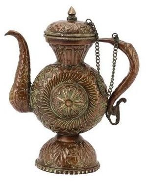 Brass Rustic Vintage Coffee Surahi
