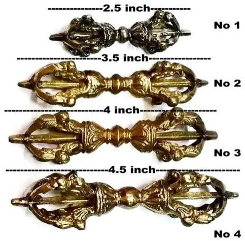 tibetan buddhist brass vajra dorjee