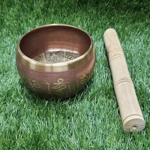 Brass Tibetan Meditation Bowl
