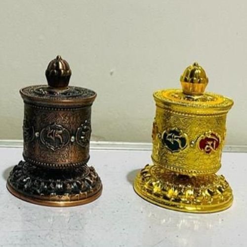 Brass Tibetan Prayer Wheel