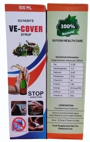 Herbal Ve-Cover De Addiction Syrup