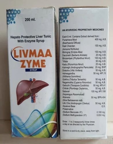 Livmaa Zyme Liver Support Syrup