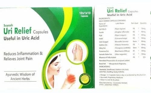Uri Relief Uric Acid Capsules