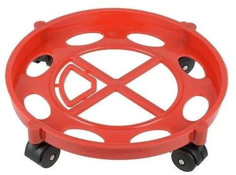 Easily Movable LPG Gas Cylinder Stand Trolley