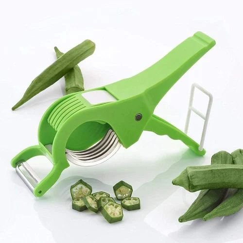 Somunita Plastic 2 In 1 Vegetable Cutter and Peeler