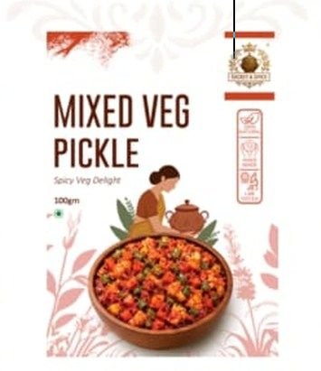 Spicy Mixed Veg Pickle