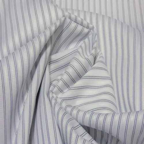 140 GSM Stripped Poly Cotton Shirt Fabric