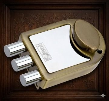 Mini Gate Triple Bolt Latch Door Lock