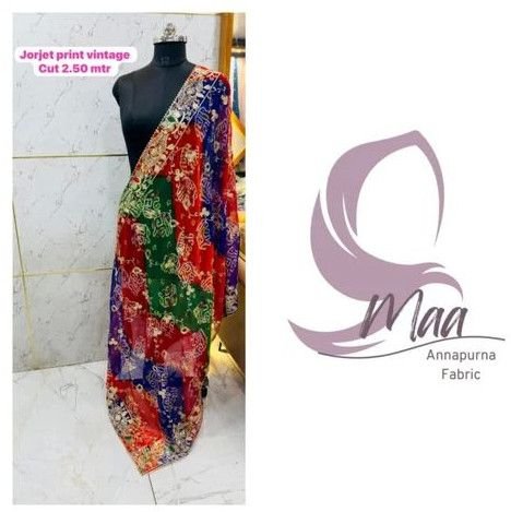 Printed Georgette Dupatta