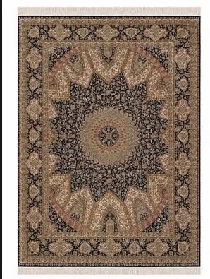 Gumband Silk on Silk Vintage Kashmir Silk Carpets