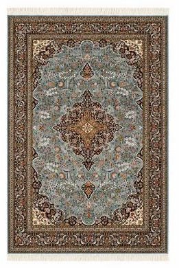 Kashan Sky Blue Kashmir Silk Carpets