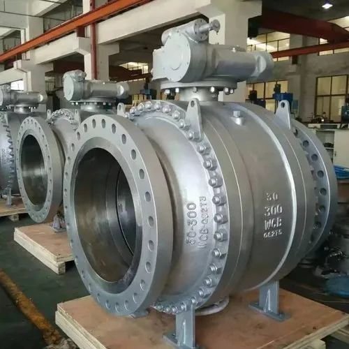 Ksb Trunnion Mounted Stainless Steel Ball Valve