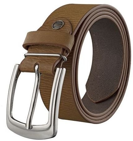 Mens Rugged Vintage Charm Leather Belt