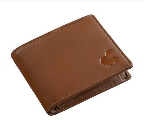 Mens Saddle Tan Brown Leather Wallet
