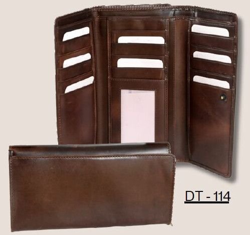 Premium Calf Vt Leather Finish Women Clutch