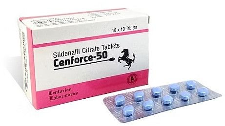 Cenforce 50mg Sildenafil Citrate Tablet