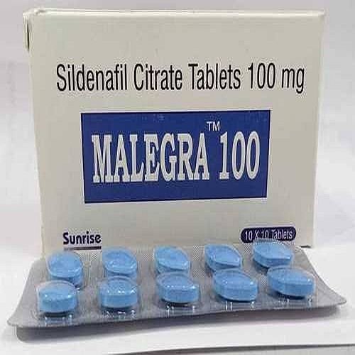 Malegra 100mg Sildenafil Citrate Tablets