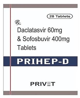 Prihep D Daclatasvir and Sofosbuvir Tablets
