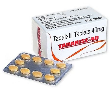 Tadarise 40 Tadalafil Tablets