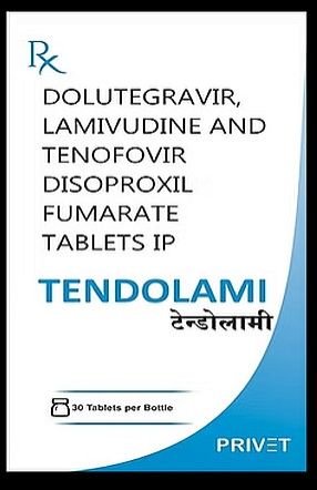 Tendolami Dolutegravir Lamivudine and Tenofovir Disoproxil Fumarate Tablets