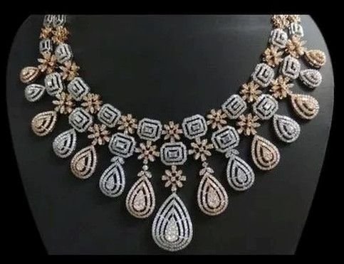 Elegant Bridal Diamond Necklace