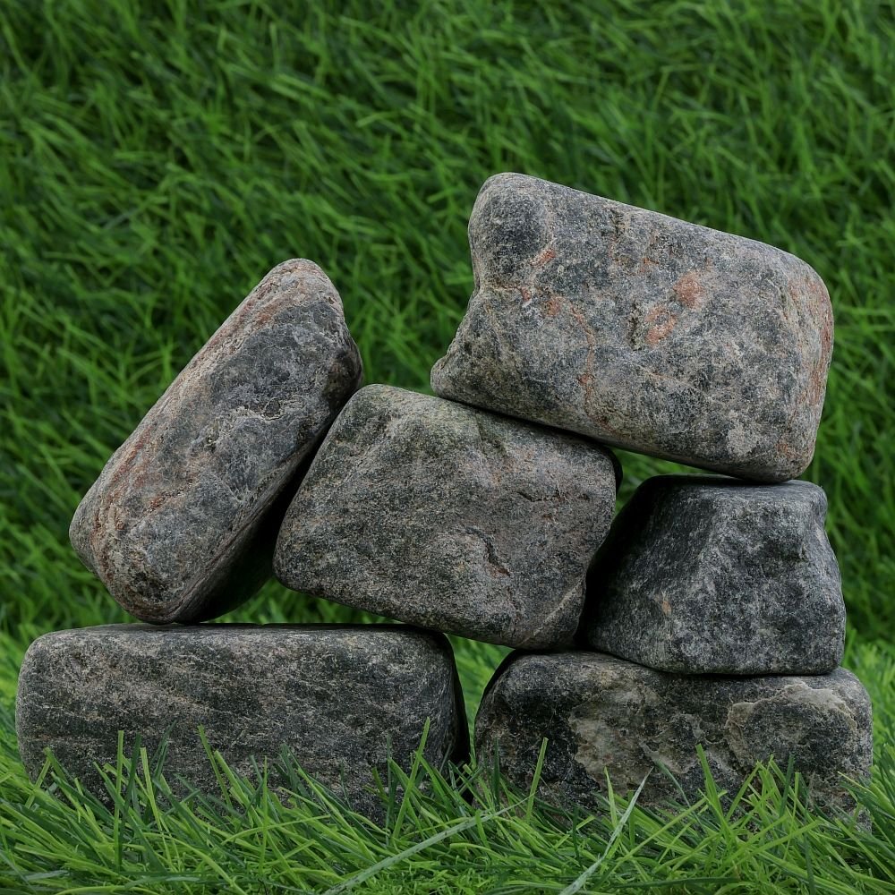 Rain Forest Black Dry Garden Pebbles