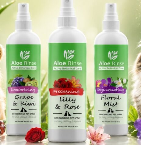 Aloe Rinse Deodorizing PET Spray