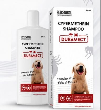 Duramect Cypermethrin PET Shampoo