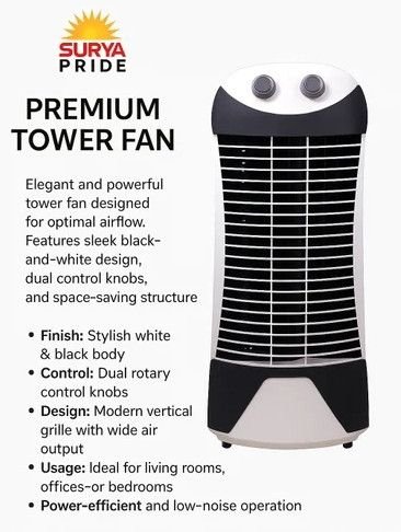 Surya Pride Premium Tower Fan