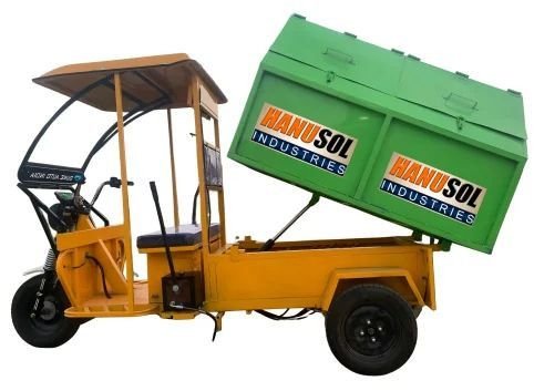 Electric Garbage VAN With Tipping Facility