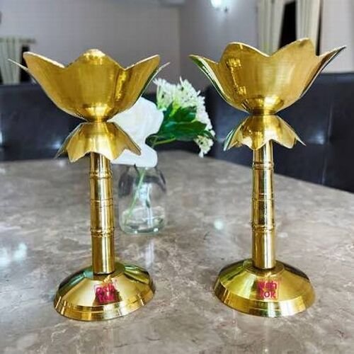 Brass Lotus Stand