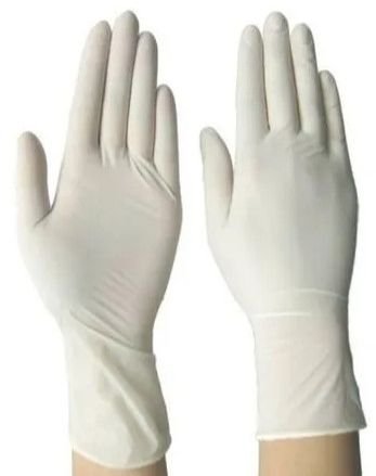 Powder Free Polymer Coated Latex Examination Gloves
