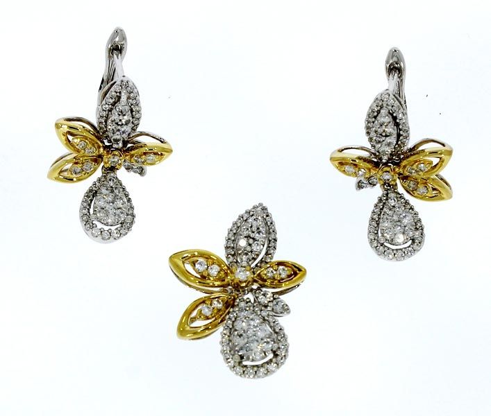 Diamond Pendant Set (DP-2452)