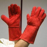 Leather Hand Gloves 002