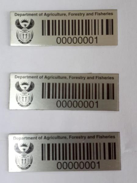Aluminum Barcode Labels