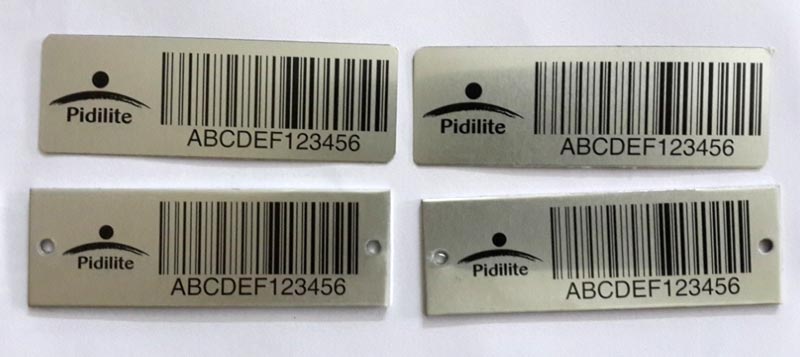 Aluminum Barcode Labels