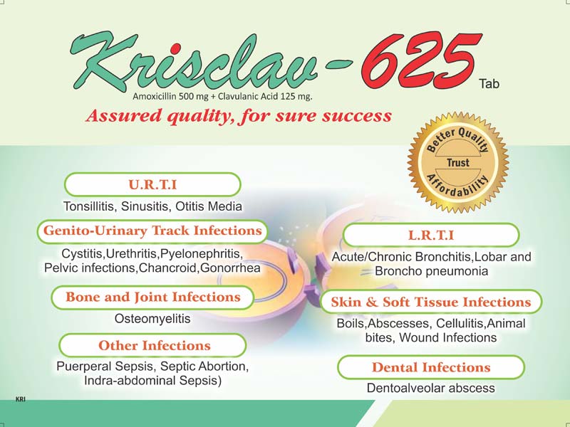 Krisclav-625 Tablets