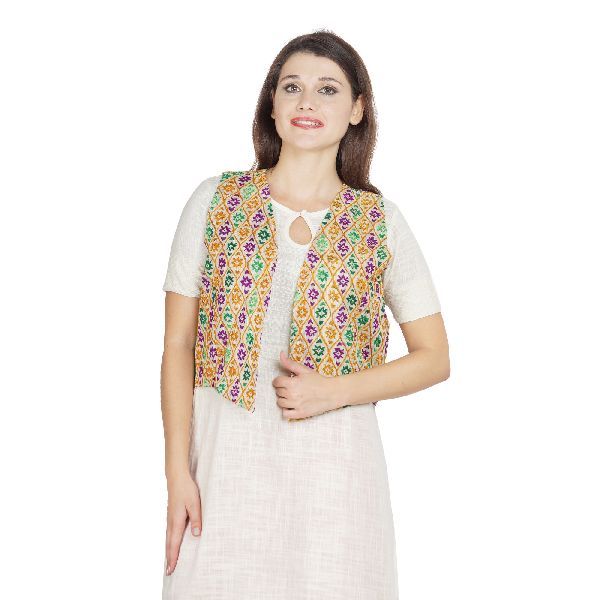 Ladies Kantha Jacket 02