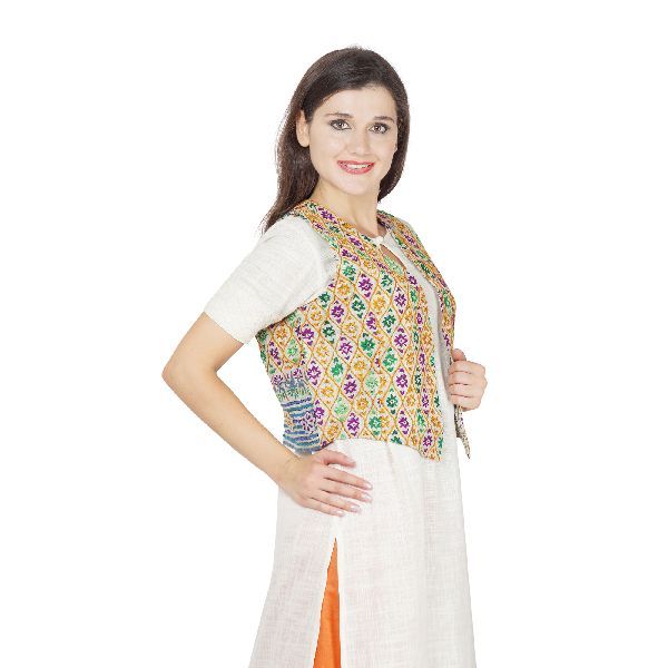 Ladies Kantha Jacket 04