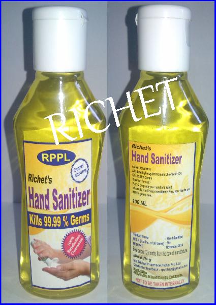 Richet Alcohol Free Hand Sanitizer