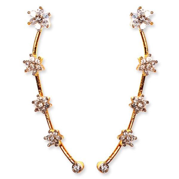 Four Star Ear Wraps Earrings