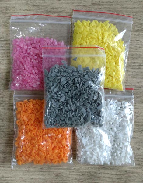 Coloured PP Grinding Flakes 07