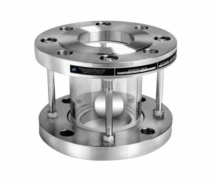 Full View Sight Glass With Indicating Ball