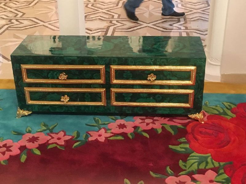 Malachite Gemstone Furniture 03