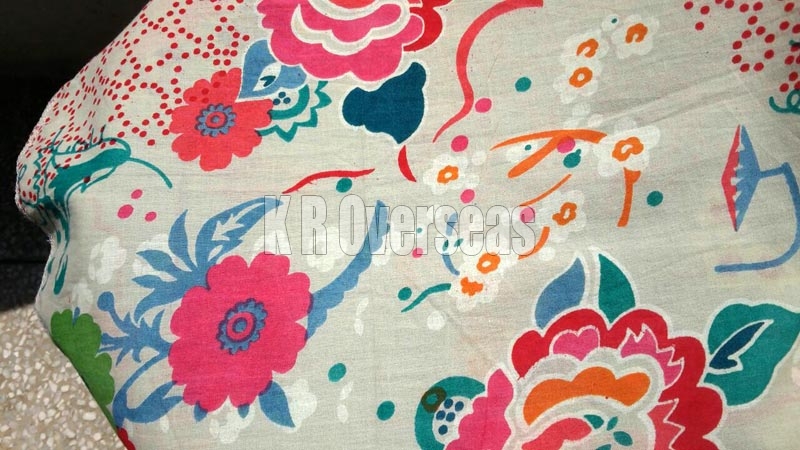 Kimono Greage Printed Cotton Fabric