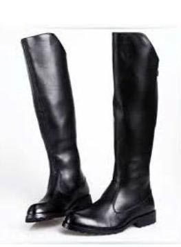 High Ankle Leather Boots