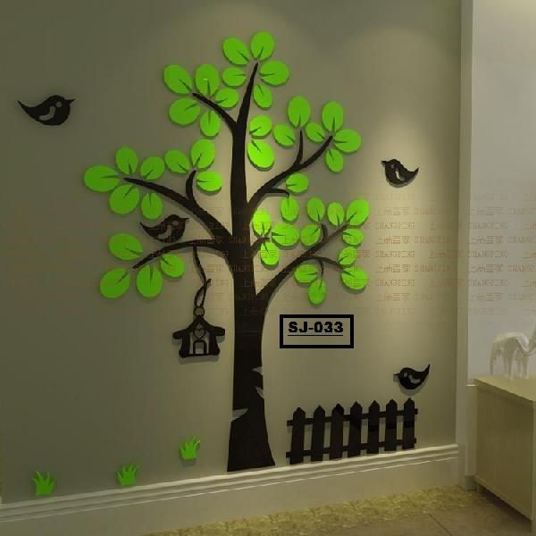 SJ-033 Acrylic Wall Design